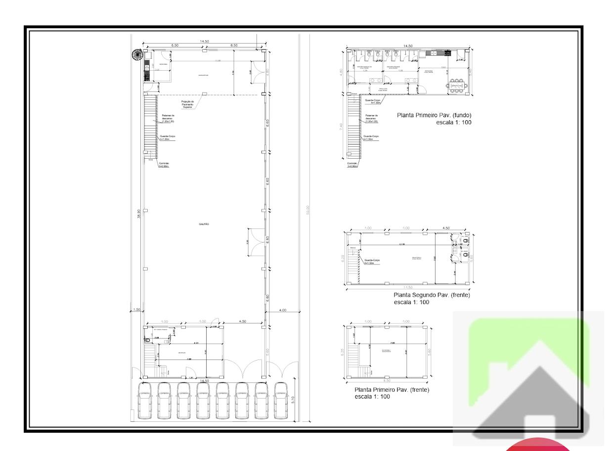 Depósito-Galpão, 795 m² - Foto 3